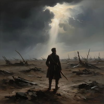 AI Arena Rock Cry In War - Immersive AI-Generated Rock & Alternative Audio for Creators and Filmmakers