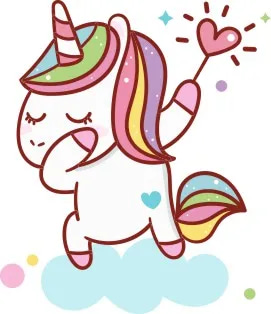 320+ Unicorn Printable Art - Cute Fantasy Clipart Pack for Children's Education and Creative Learning