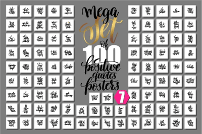 100 Inspirational Quote T-Shirt Design Pack - Motivational Apparel Graphics for Creators and Brands