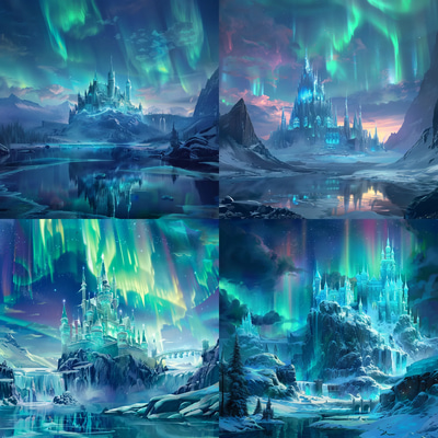 Glacies Throne Frozen Citadel Concept - Immersive Environment Concept Art for Visual Storytelling and Game Design
