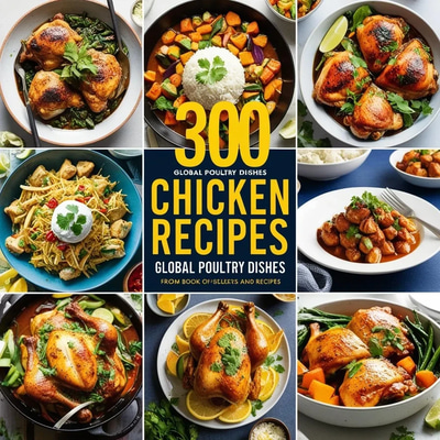 300 Chicken Recipes - Global Poultry Dishes by SavoryNest Press - Culinary Inspirations for Home Cooks and Food Enthusiasts