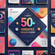 50+ Versatile Promo Flyers - Commercial-Grade Marketing Templates for Dynamic Brand Campaigns 1