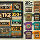 350+ Retro & Vintage Tees - Timeless Classic T-Shirt Designs for Creative Apparel Projects 1