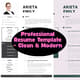Professional Resume Template - Clean & Modern - Sleek CV Design for Career Growth and Business Professionals 2025-2026 6