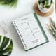 Natural Focus Green White Spiral Project Planner - Organized Productivity for Professionals and Creatives 4