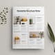 Newsletter Brochure Template V1 - Modern Print Layout - Sleek Marketing Brochure Template for Professional Print Campaigns 5
