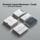 Premium Layout Business Cards - Refined & Editable - Sleek Professional Templates for Impactful Branding and Quick Customization 3