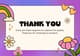 Playful Illustrative Thank You Card - Cheerful Gratitude Design for Personal and Business Appreciation 6
