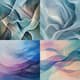 Lyrical Abstract - Soft Meandering Lines - Elegant Abstract Art for Creative Decor and Visual Storytelling 4