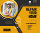 FixItNow Yellow Home Repair FB Post - Vibrant Business Branding Template for Home Repair Marketing Campaigns 1