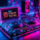 DJ Music Channel Banner YouTube - Dynamic Music Channel Banner Templates for Creators and DJs 4