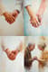 Elderly Couple Holding Hands Portrait - Timeless Canvas Legacy Art for Emotional and Classic Home Decor 3