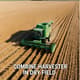 Combine Harvester in Dry Field - Cinematic Aerial Time-Lapse and Slow Motion Stock Video for Filmmakers and Creators 2025-2026 6