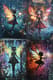 Whimsical Glowing Fairy Graffiti - Vibrant Street Art Character Design for Urban Creatives and Mural Projects 3