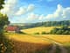Amber Waves - Rural Harvest Landscape - Digital Realistic Environment Art for Creative Projects and Visual Storytelling 1