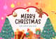 Vibrant Playful Christmas Greeting Card - Festive Holiday Cheer for Personal and Business Seasons 4