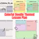 Colorful Doodle Themed Lesson Plan - Vibrant Educational Templates for Engaging Course Materials and Training Sessions 3