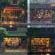 Rainy Day Pixel Café Scene - Atmospheric Pixel Art Scene for Game Developers and Digital Creators 5