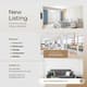 Real Estate Post Brown Gradient Instagram Listing Ad - Sleek Marketing Template for Real Estate Branding and Lead Generation 1