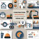 Construction Infographic Elements - Building & Engineering Visual Set for Clear, Impactful Technical Presentations 5