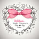 Ribbon Happy Valentine's Day Poster - Romantic Love Note Invitation Design for Memorable Celebrations 1
