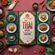 Thai Trifold Restaurant Menu - Elegant Marketing Template for Professional Food Promotions and Branding 5