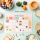 Monthly Munch Meal Calendar Organizer - Streamlined Nutrition & Meal Planning for Busy Lifestyles 1