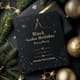Black Gold Chic Holiday Party Invitation - Elegant Festive Invitation Template for Stylish Seasonal Celebrations 6