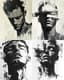 Monochrome Abstract Male Portrait Design - Contemporary Minimalist Portrait Art for Creative Professionals and Decor 6