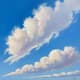 Fluffy Cloudscape Brushes - Soft, Airy Digital Brushes for Dreamy Cloud Art and Photo Editing 4