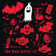 Halloween Thrills Red Black Activity List - Bold Goal & Bucket List Planner for Focused Personal and Creative Achievement 5
