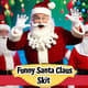 Funny Santa Claus Skit - Festive Lifestyle Stock Video for Family & Holiday Creators 6