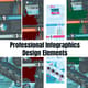 Professional Infographics Design Elements - Sleek Visual Toolkit for Data Presentation and Business Storytelling 4