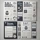 5-in-1 InDesign Resume Branding Kit - Professional Resume & CV Templates for Business and Creative Careers 1