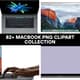 82+ MacBook PNG Clipart Collection - Premium Technology & Sci-Fi MacBook Graphics for Designers and Creators 6