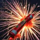 Single Firework Burst - Cinematic Stock Video for Holiday & Event Celebrations 1