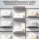 Premium ID Business Cards - Professional Essentials Series - Sleek Corporate Design for Business Networking and Brand Impact 4