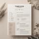 Timeless CV Template - Word InDesign Assets - Elegant Professional Resume Design for Career Growth and Business Success 5