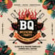 BBQ Weekend Party Flyer & Poster Template - Summer Grill Edition - Vibrant Marketing Template for Seasonal Events and Promotions 1