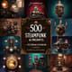 500 Steampunk AI Prompts - Victorian Futurism Inspired Creative Texts for Designers and Digital Artists 4