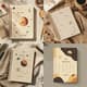 2025 Cosmos Beige & Brown Year Planner - Minimalist Long-Term Organizer for Efficient Annual Planning 4