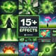 FlowShift Studio 15+ Green Screen Effects - Dynamic Video Transitions & Visual Effects for Creators and Editors 3