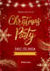 Red Gold Christmas Party Invitation - Elegant Festive Card Design for Memorable Holiday Celebrations 4