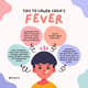Lower Fever Tips - Colorful Child Health Instagram Post - Vibrant Wellness Template for Engaging Pediatric Social Media Content 6