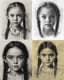 Braided Girl Charcoal Portrait with Soft Shading - Expressive Portrait Art for Emotional and Timeless Home or Studio Display 3