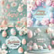 Dream Aesthetic Happy Easter Design - Elegant Springtime Easter Invitation for Creative Celebrations 6