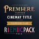 Cinematic Titles Premiere Film Pack - Dynamic Video Title Templates for Filmmakers and Content Creators 5