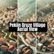Pekiin Druze Village Aerial View - Cinematic Aerial and Time-Lapse Stock Video for Filmmakers and Content Creators 4