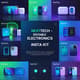 NextTech Editable Electronics Insta Kit - Dynamic Animated Social Media Templates for Tech Creators 3