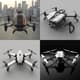 SwiftClaw Modular Utility Drone Concept - Visionary Vehicle & Prop Design for Creative Studios and Futuristic Projects 4